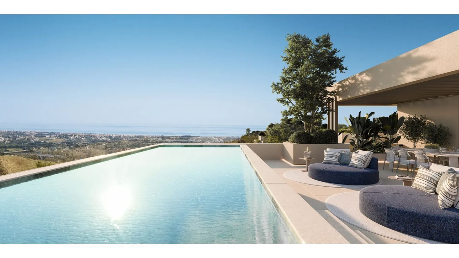 Luxusvilla mit Infinity-Pool und atemberaubender Aussicht
